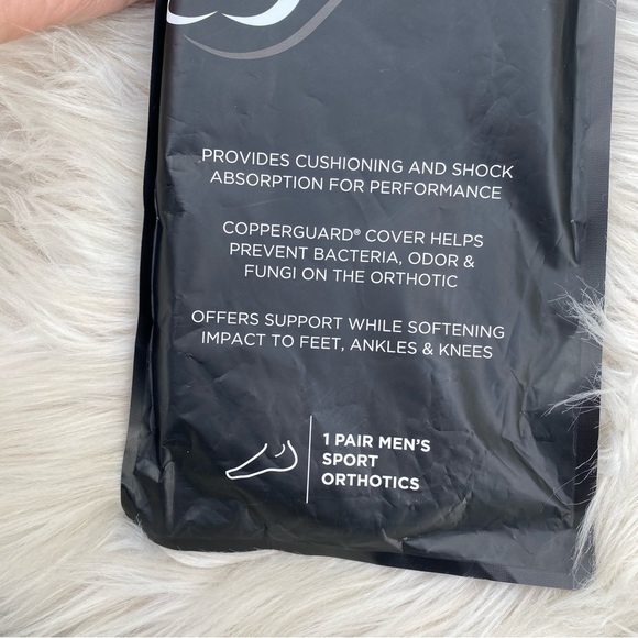 Tommie Copper Men's Sports Orthotic Inserts Lightweight Athletic Fit 11 - Picture 3 of 5